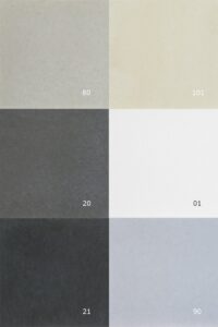 OGGI-Beton: Standardfarben