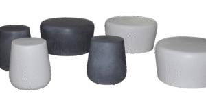 OGGI-Beton: Brandschutzmöbel, Beton-Sitzhocker