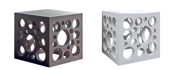 OGGI-Beton: Brandschutzmöbel, Beton-Sitzwürfel